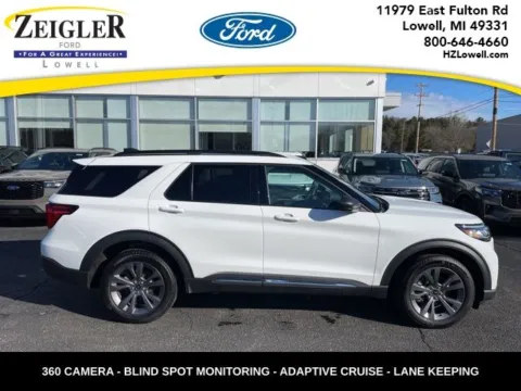 White 2025 Ford Explorer Active for sale in Lowell, MI