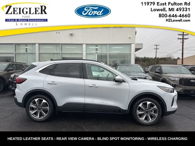 Silver 2025 Ford Escape Platinum for sale in Lowell, MI