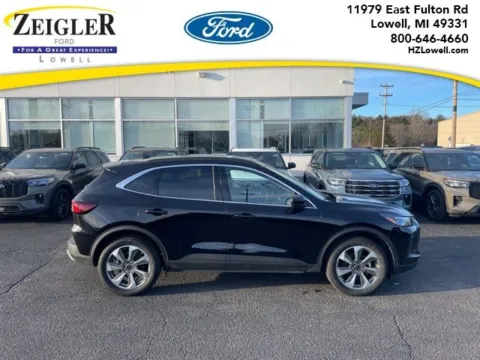 Black 2025 Ford Escape Platinum for sale in Lowell, MI