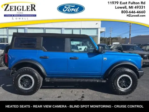 Blue 2022 Ford Bronco Big Bend for sale in Lowell, MI