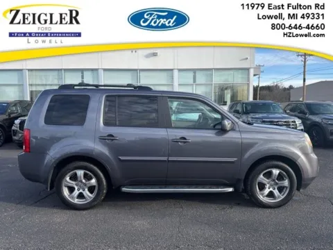 Silver 2015 Honda Pilot EX-L for sale in Lowell, MI