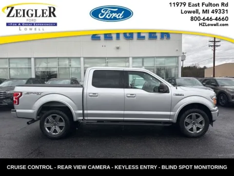 Silver 2018 Ford F-150 XLT for sale in Lowell, MI