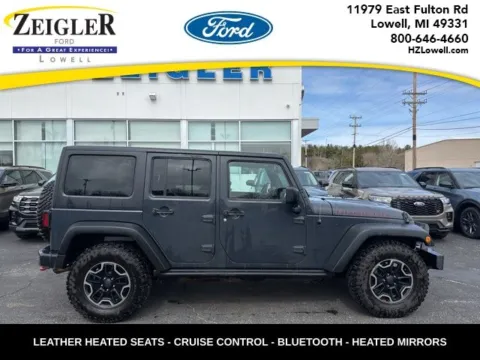 Gray 2017 Jeep Wrangler Unlimited Rubicon for sale in Lowell, MI