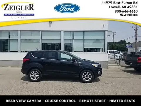 Black 2019 Ford Escape SE for sale in Lowell, MI
