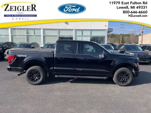 Black 2024 Ford F-150 XLT for sale in Lowell, MI