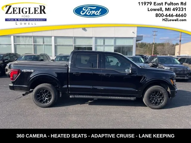 Black 2024 Ford F-150 XLT for sale in Lowell, MI