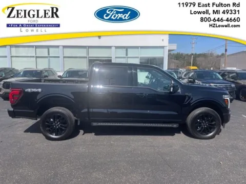 Black 2025 Ford F-150 Lariat for sale in Lowell, MI