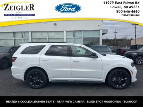 White 2024 Dodge Durango R/T Plus for sale in Lowell, MI