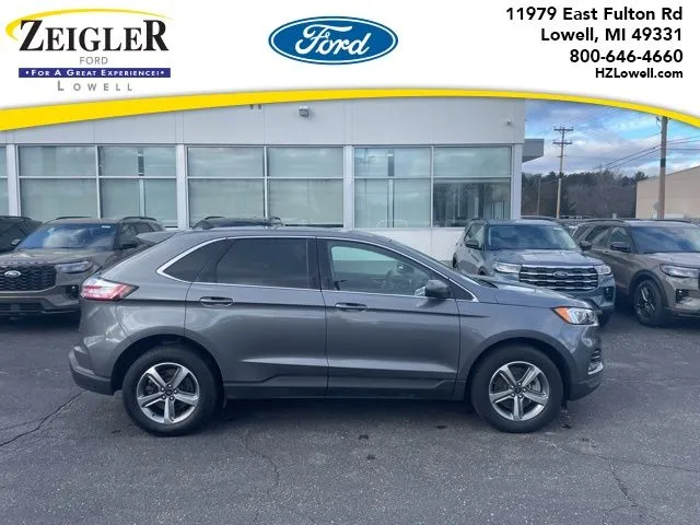 Gray 2024 Ford Edge SEL for sale in Lowell, MI