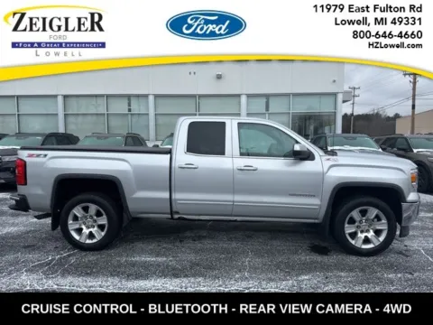 Silver 2015 GMC Sierra 1500 SLE for sale in Lowell, MI