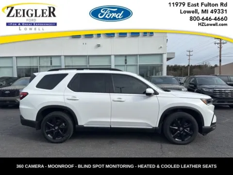 White 2023 Honda Pilot Elite for sale in Lowell, MI