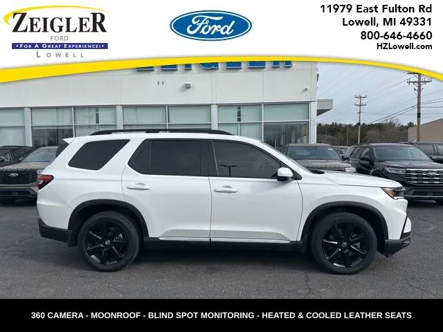 White 2023 Honda Pilot Elite for sale in Lowell, MI