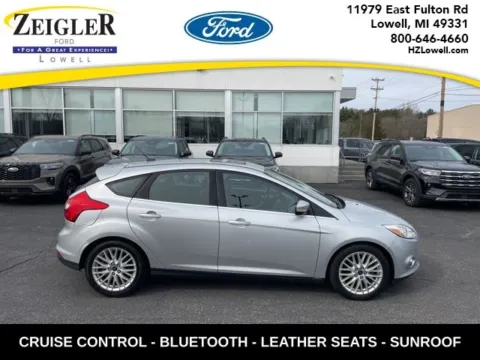 Silver 2012 Ford Focus SEL for sale in Lowell, MI