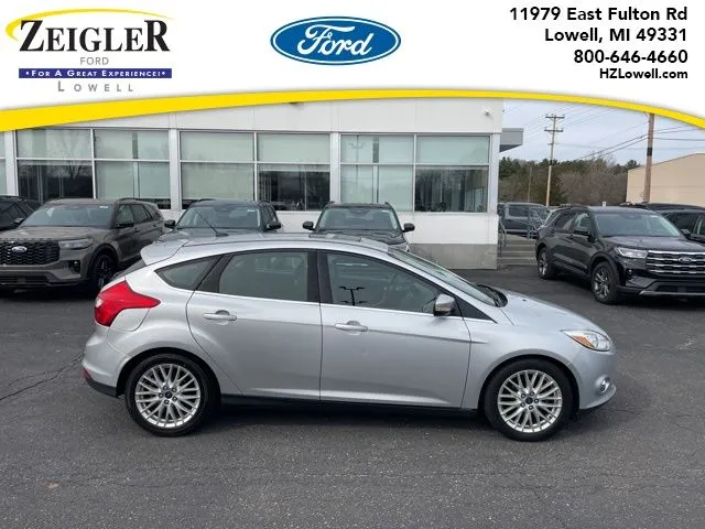 Silver 2012 Ford Focus SEL for sale in Lowell, MI