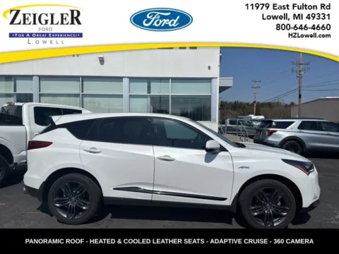 White 2023 Acura RDX A-Spec Package for sale in Lowell, MI