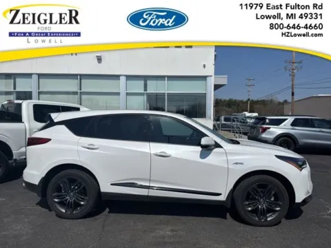 White 2023 Acura RDX A-Spec Package for sale in Lowell, MI