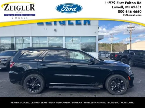 Black 2024 Dodge Durango R/T Plus for sale in Lowell, MI