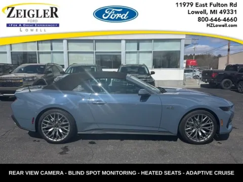 Blue 2025 Ford Mustang GT Premium for sale in Lowell, MI