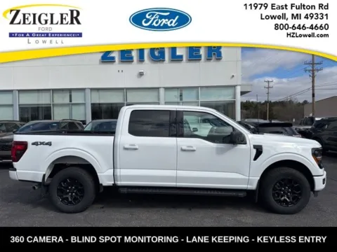 White 2024 Ford F-150 XLT for sale in Lowell, MI