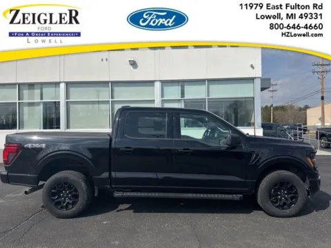 Black 2024 Ford F-150 XLT for sale in Lowell, MI