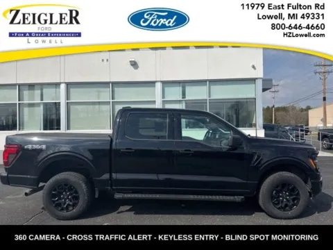 Black 2024 Ford F-150 XLT for sale in Lowell, MI