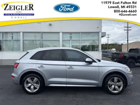 Silver 2018 Audi Q5 2.0T Premium for sale in Lowell, MI