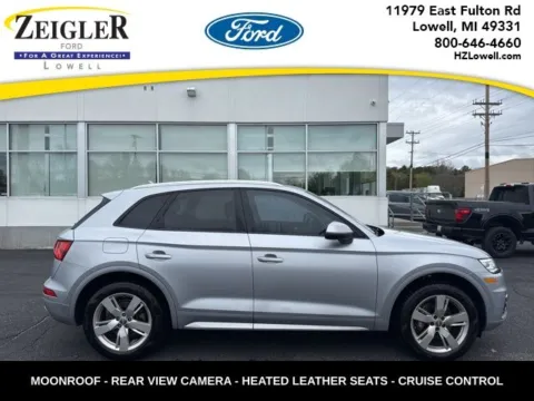 Silver 2018 Audi Q5 2.0T Premium for sale in Lowell, MI