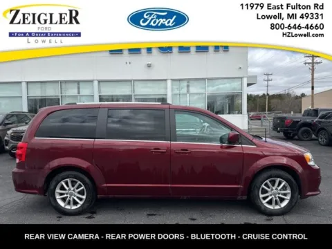 Red 2019 Dodge Grand Caravan SXT for sale in Lowell, MI
