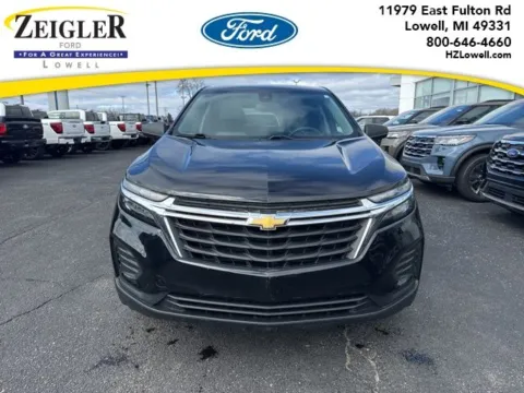 Black 2023 Chevrolet Equinox LS for sale in Lowell, MI