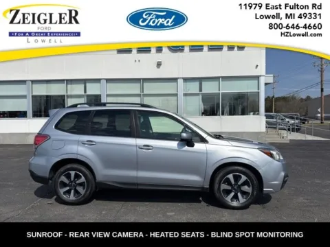 Silver 2017 Subaru Forester 2.5i Premium for sale in Lowell, MI