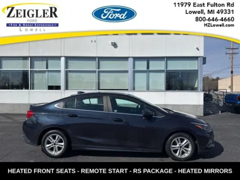 Blue 2016 Chevrolet Cruze LT for sale in Lowell, MI