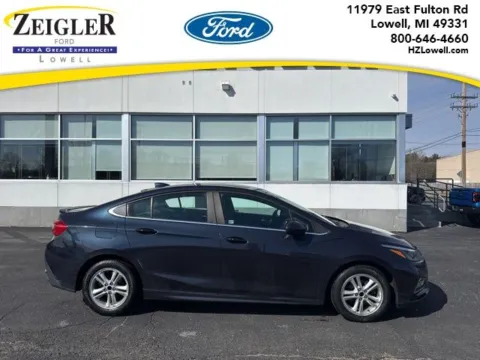 Blue 2016 Chevrolet Cruze LT for sale in Lowell, MI