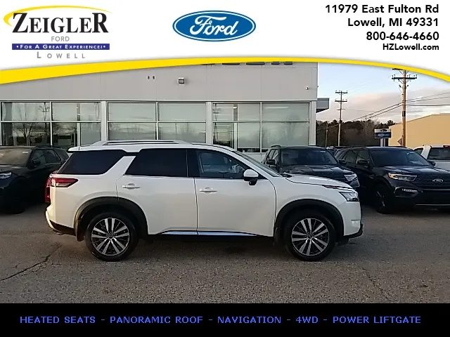 Used 2022 Nissan Pathfinder Platinum for sale in Lowell, MI at