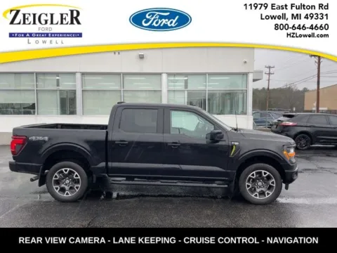 Black 2024 Ford F-150 STX for sale in Lowell, MI