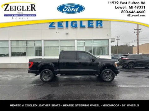 Black 2023 Ford F-150 Lariat for sale in Lowell, MI