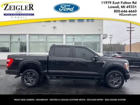 Black 2023 Ford F-150 Lariat for sale in Lowell, MI