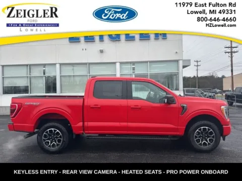 Red 2023 Ford F-150 XLT for sale in Lowell, MI