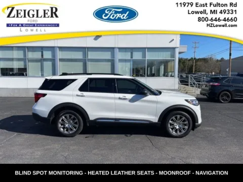 White 2025 Ford Explorer Active for sale in Lowell, MI