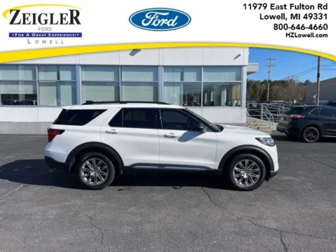 White 2025 Ford Explorer Active for sale in Lowell, MI