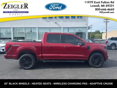 Red 2024 Ford F-150 XLT for sale in Lowell, MI