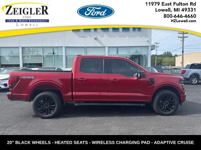 Red 2024 Ford F-150 XLT for sale in Lowell, MI