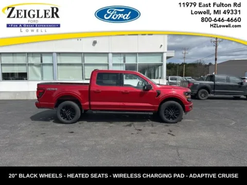 Red 2024 Ford F-150 XLT for sale in Lowell, MI