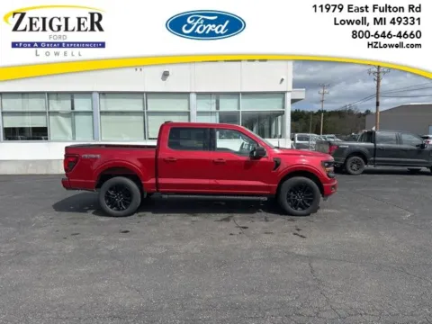 Red 2024 Ford F-150 XLT for sale in Lowell, MI