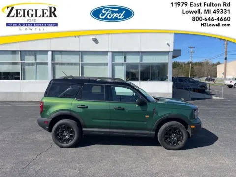 Green 2025 Ford Bronco Sport Badlands for sale in Lowell, MI