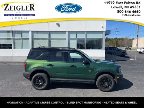 Green 2025 Ford Bronco Sport Badlands for sale in Lowell, MI