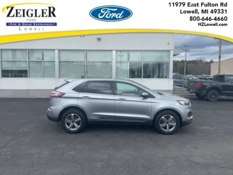 Silver 2024 Ford Edge SEL for sale in Lowell, MI