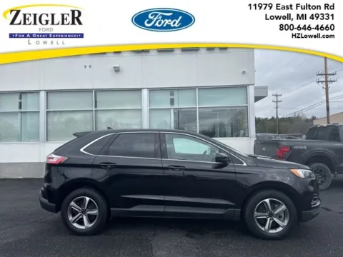 Black 2024 Ford Edge SEL for sale in Lowell, MI