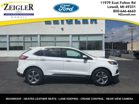 White 2024 Ford Edge SEL for sale in Lowell, MI