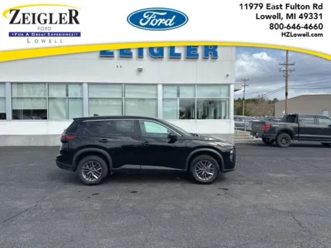 Black 2024 Nissan Rogue S for sale in Lowell, MI