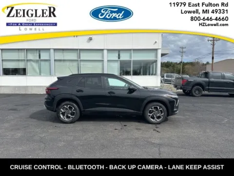 Black 2025 Chevrolet Trax LT for sale in Lowell, MI